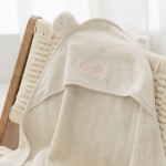 Organic Baby Hooded Towel - Milk Tea (Out of Stock)